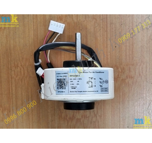 ( SP1902 ) Quạt Dàn Lạnh AC 25W Dùng Chung Nhiều Hãng Mẫu 1902
